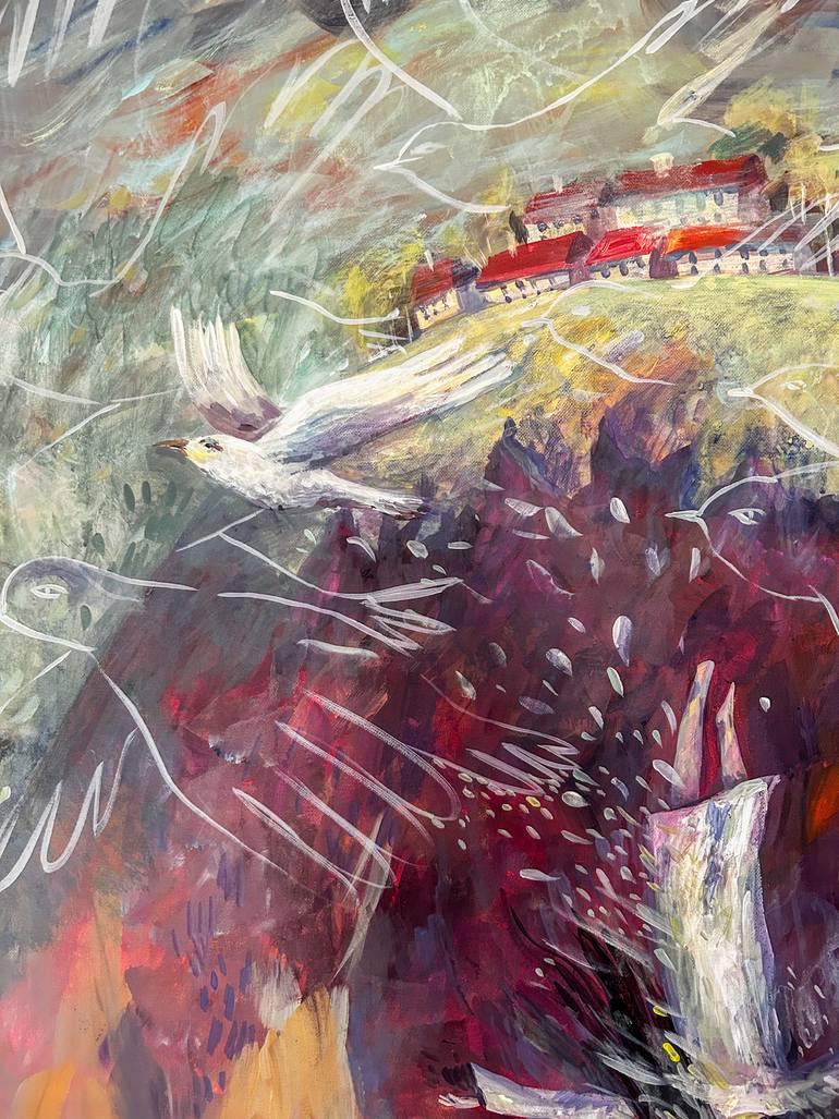 Original Contemporary Landscape Painting by Varvara Kurakina