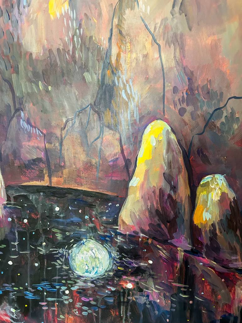 Original Contemporary Landscape Painting by Varvara Kurakina