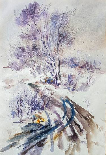 Print of Tree Paintings by Varvara Kurakina