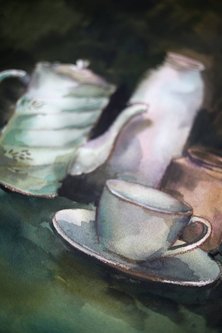 Original Still Life Painting by Varvara Kurakina