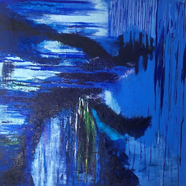 Original Abstract Painting by John Laroche | Abstract Art on Canvas | Finding the way to Serenity