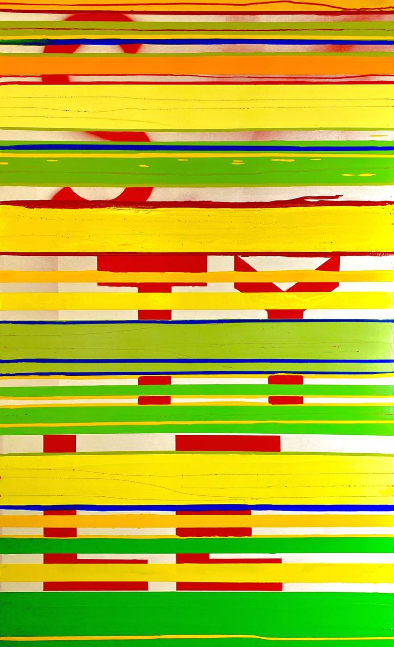 Print of Abstract Paintings by John Laroche