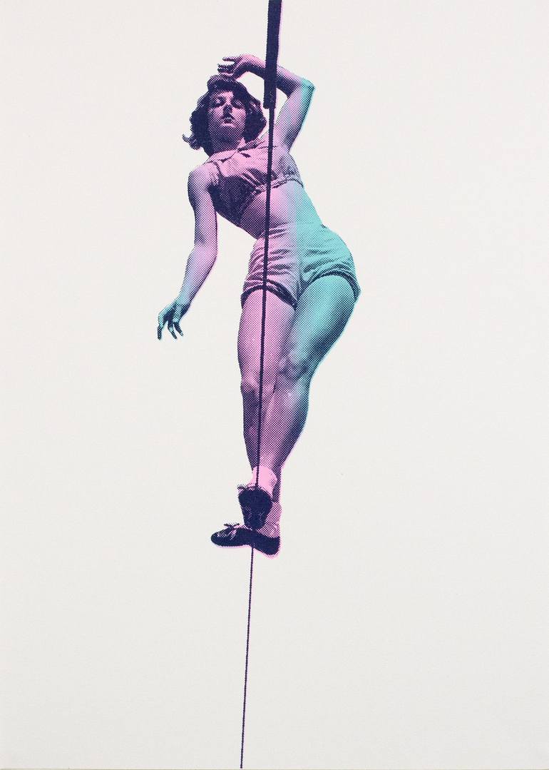 Tightrope Walker - Limited Edition of 20 Printmaking by Paul Ayers