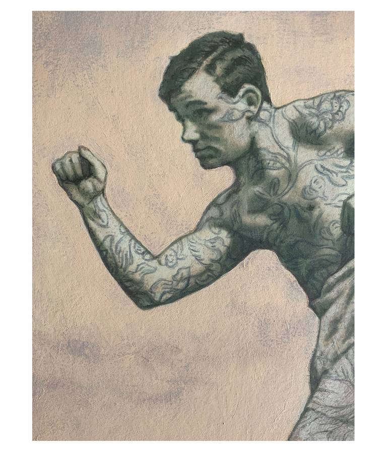 Original Figurative Men Painting by Paul Ayers