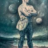 Sharkey Contemplates the Heavenly Spheres and his place in the Universe by Paul Ayers