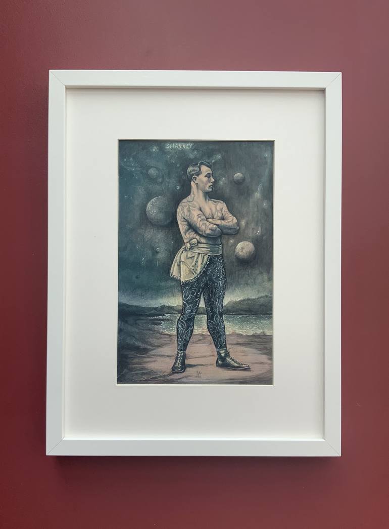 Original Figurative Men Painting by Paul Ayers