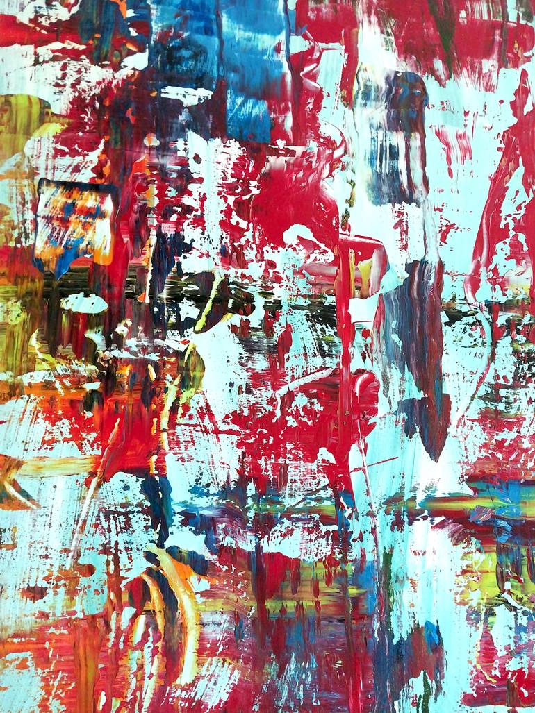 Original Abstract Expressionism Abstract Painting by Patrick Joosten