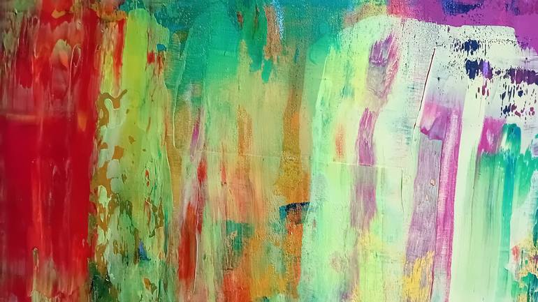 Original Abstract Expressionism Abstract Painting by patrick Joosten