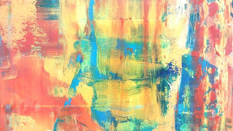 Original Abstract Expressionism Abstract Painting by Patrick Joosten