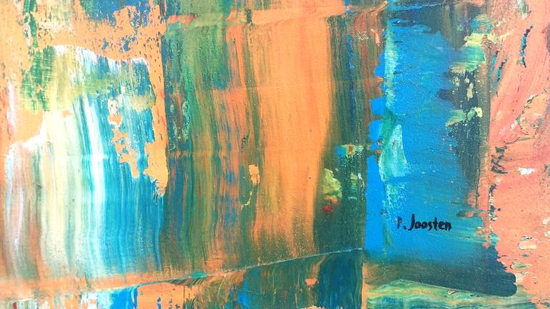 Original Abstract Expressionism Abstract Painting by Patrick Joosten