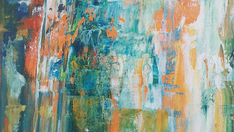 Original Abstract Expressionism Abstract Painting by Patrick Joosten