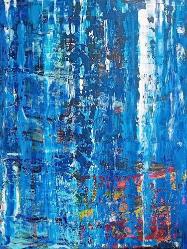 Original Abstract Expressionism Abstract Painting by Patrick Joosten