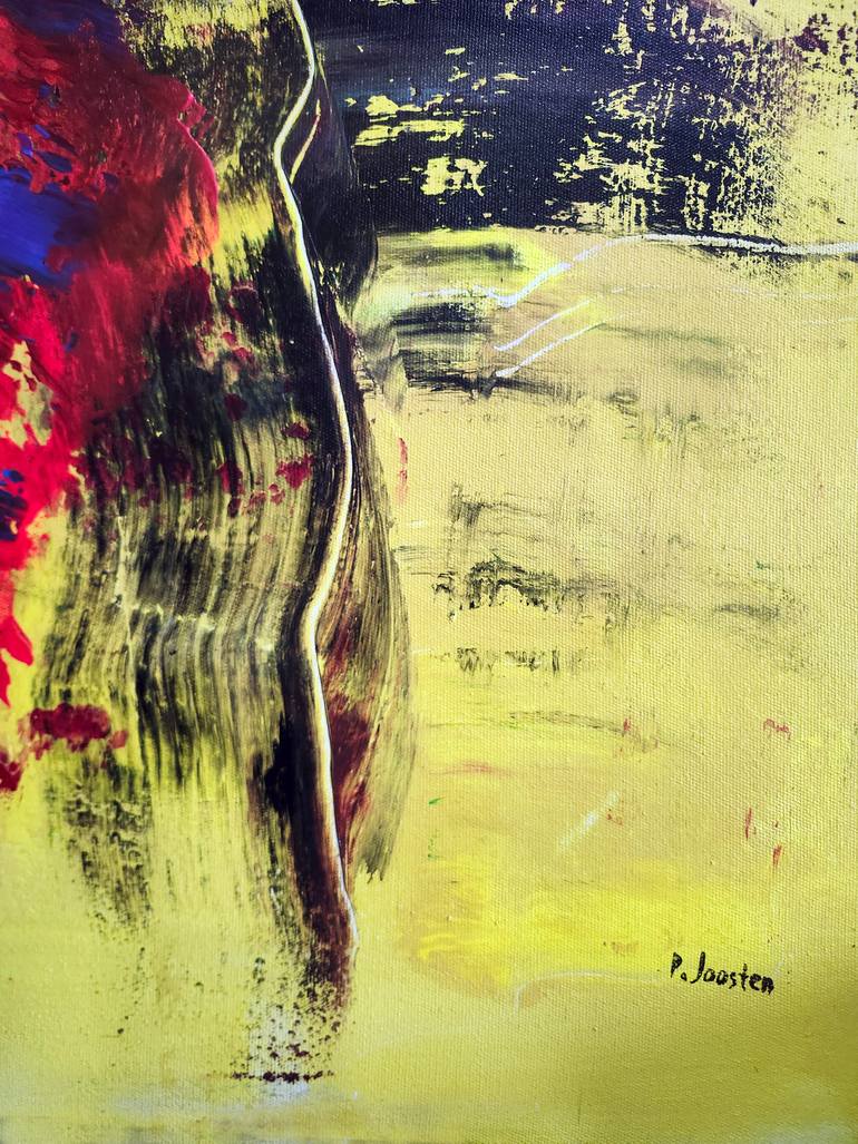 Original Abstract Expressionism Abstract Painting by Patrick Joosten