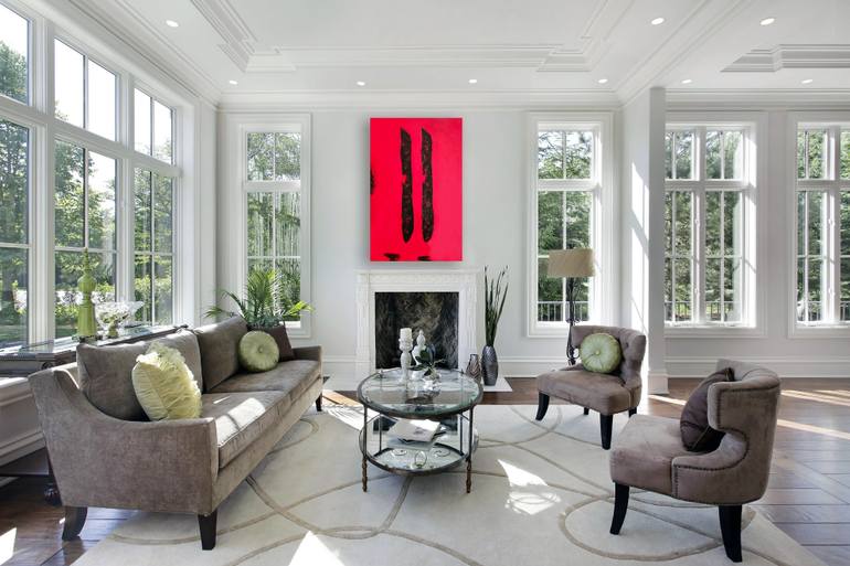 Original Abstract Expressionism Abstract Painting by Patrick Joosten