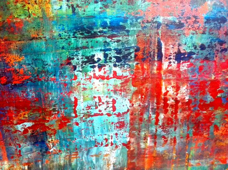 Original Abstract Painting by patrick Joosten