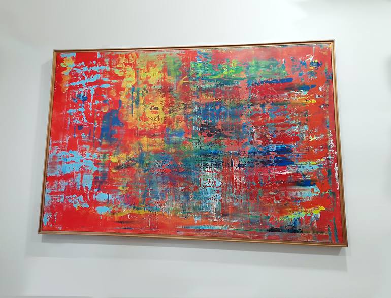 Original Abstract Painting by patrick Joosten