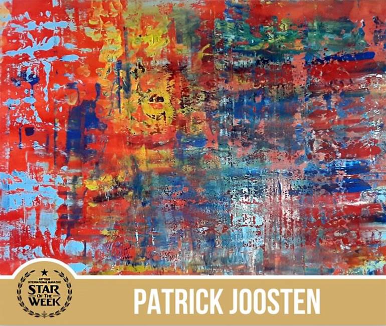 Original Abstract Painting by patrick Joosten