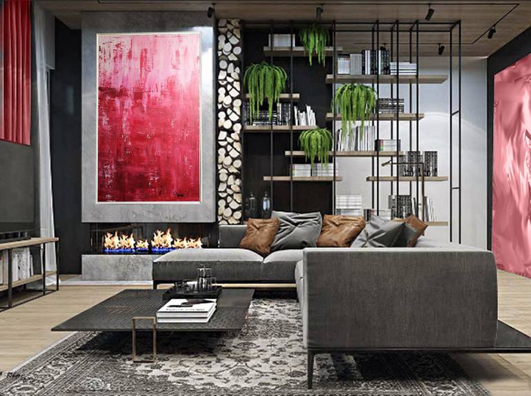 Original Abstract Painting by Patrick Joosten