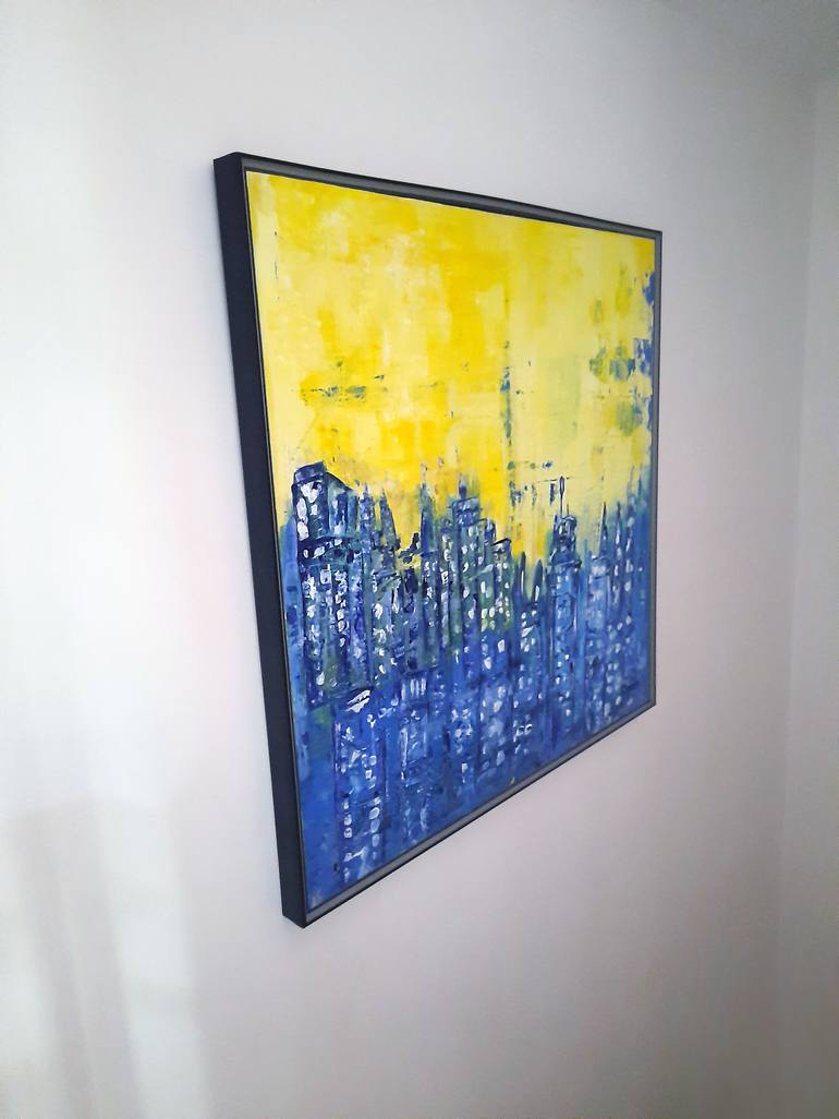 Original Abstract Expressionism Abstract Painting by Patrick Joosten