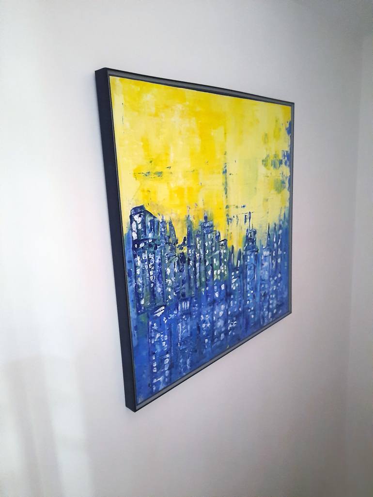 Original Abstract Expressionism Abstract Painting by patrick Joosten