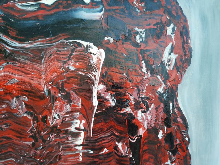 Original Abstract Expressionism Abstract Painting by Patrick Joosten
