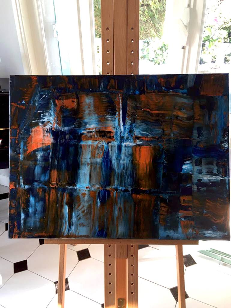 Original Abstract Painting by patrick Joosten