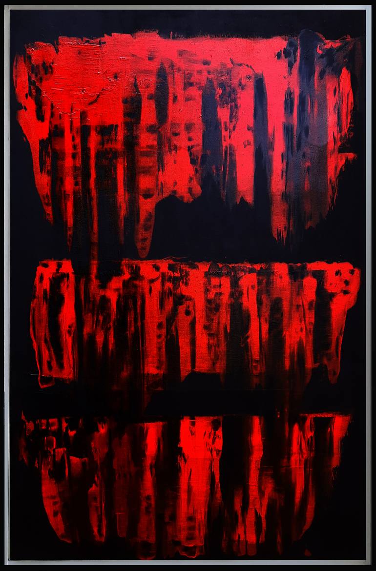 Original Abstract Expressionism Abstract Painting by Patrick Joosten