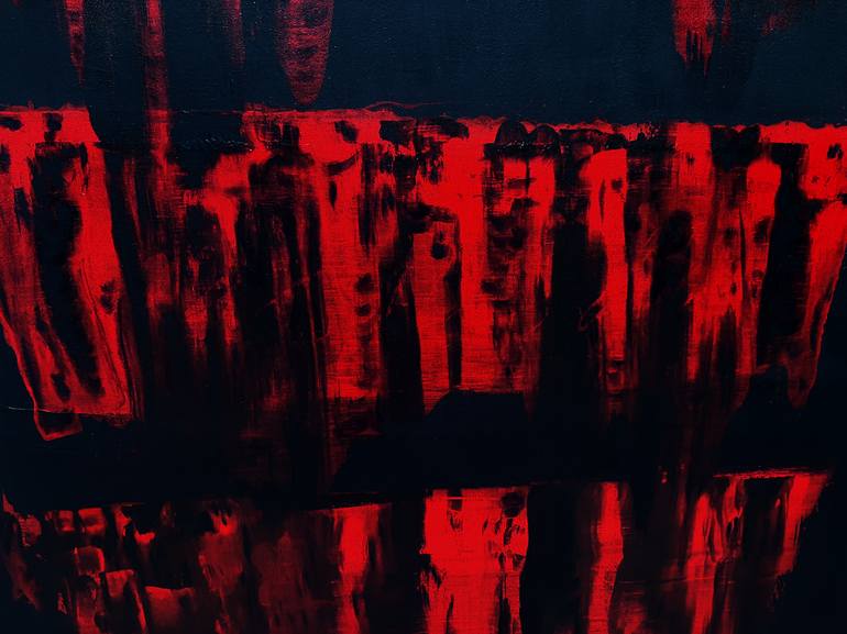 Original Abstract Expressionism Abstract Painting by Patrick Joosten