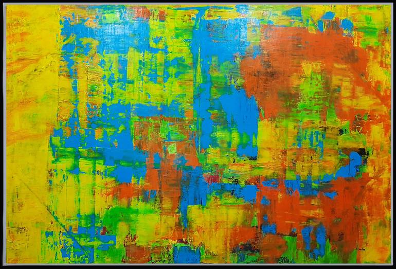 Original Abstract Painting by patrick Joosten