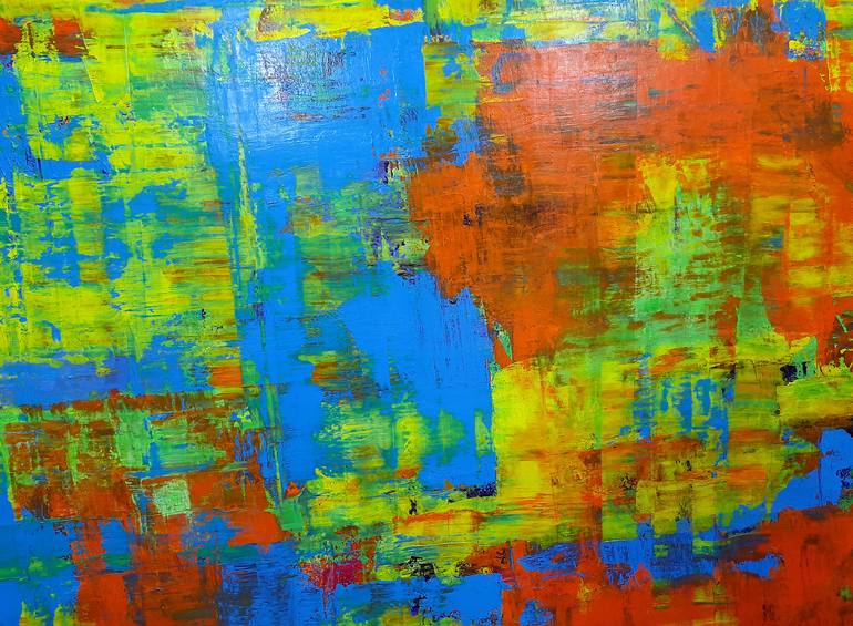 Original Abstract Painting by patrick Joosten