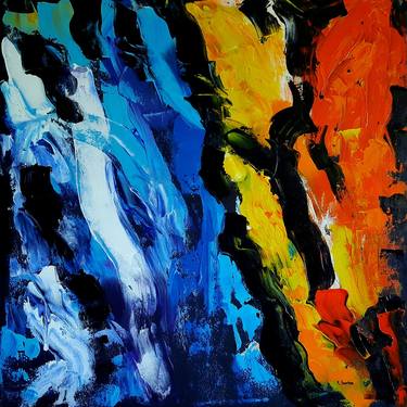 Original Abstract Expressionism Abstract Paintings by patrick Joosten