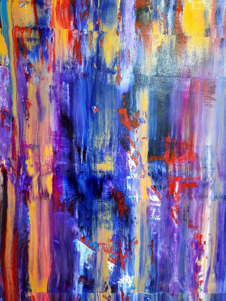 Original Abstract Expressionism Abstract Painting by patrick Joosten