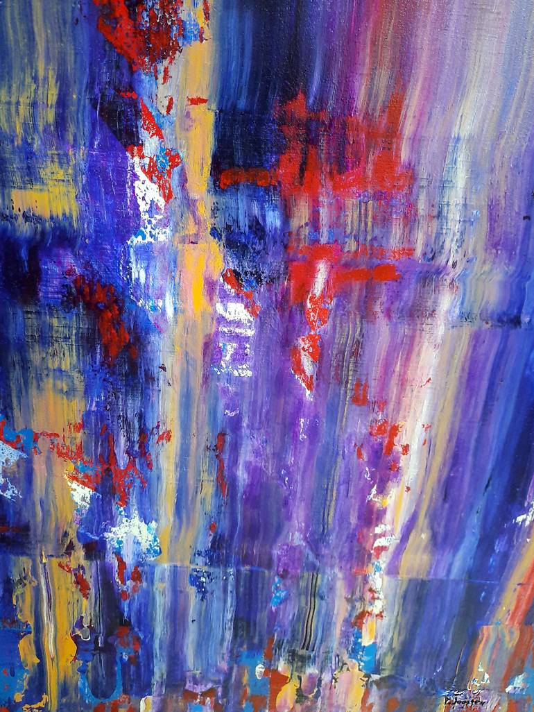 Original Abstract Expressionism Abstract Painting by patrick Joosten