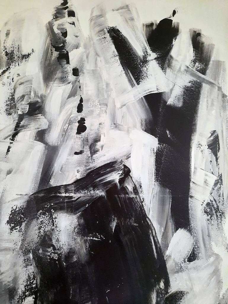 Original Conceptual Abstract Painting by patrick Joosten