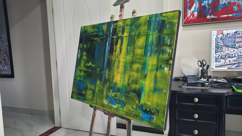 Original Abstract Painting by patrick Joosten