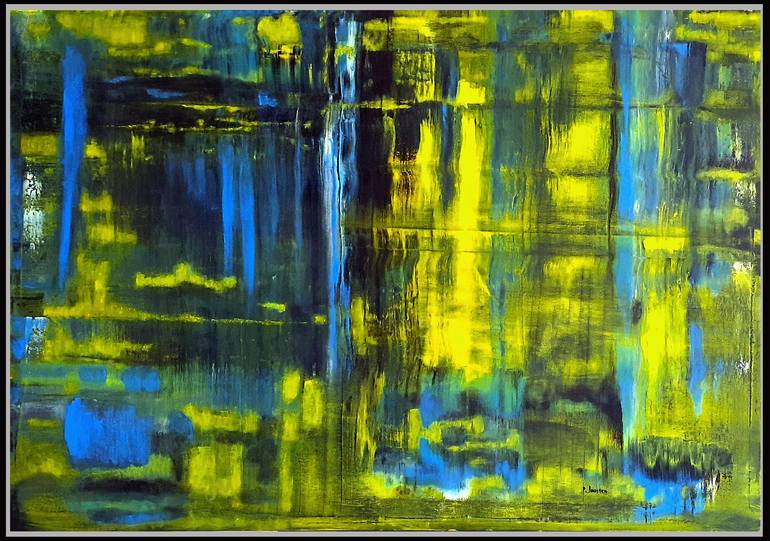 Original Abstract Painting by patrick Joosten