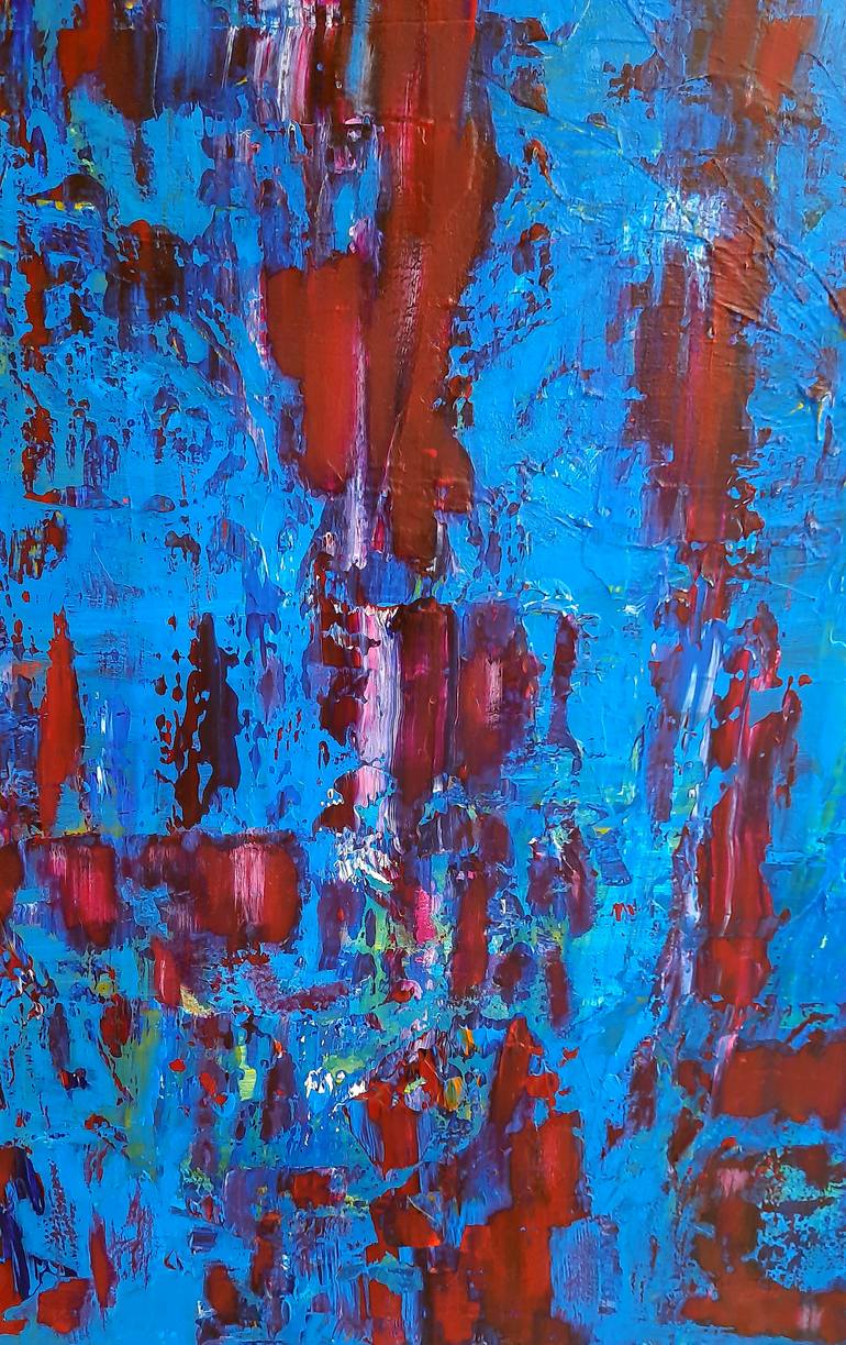 Original Abstract Painting by patrick Joosten