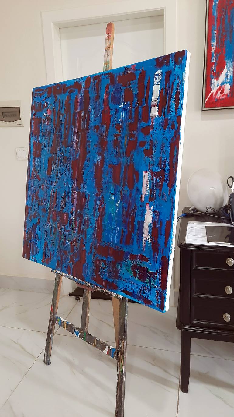 Original Abstract Painting by Patrick Joosten