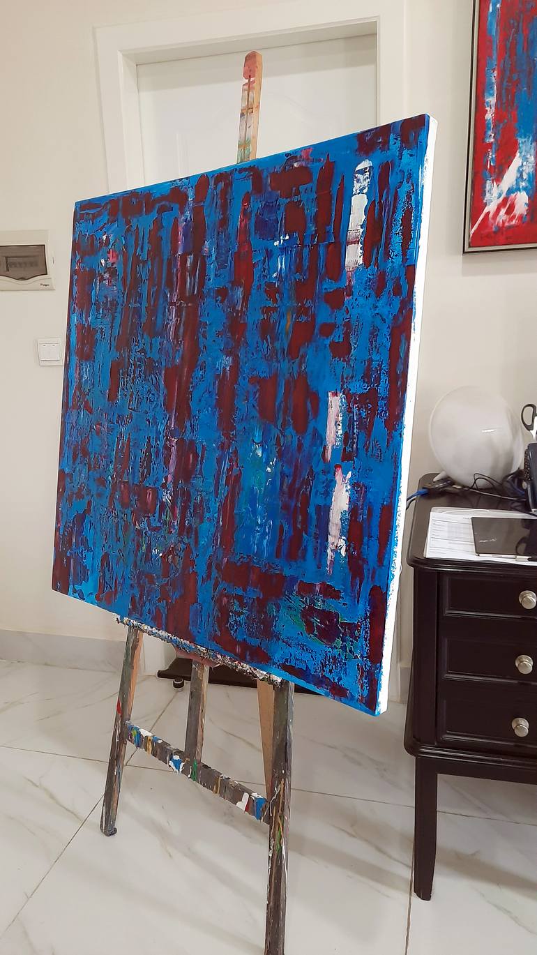 Original Abstract Painting by patrick Joosten