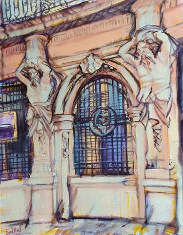 Original Contemporary Architecture Paintings by Frederick Hurd
