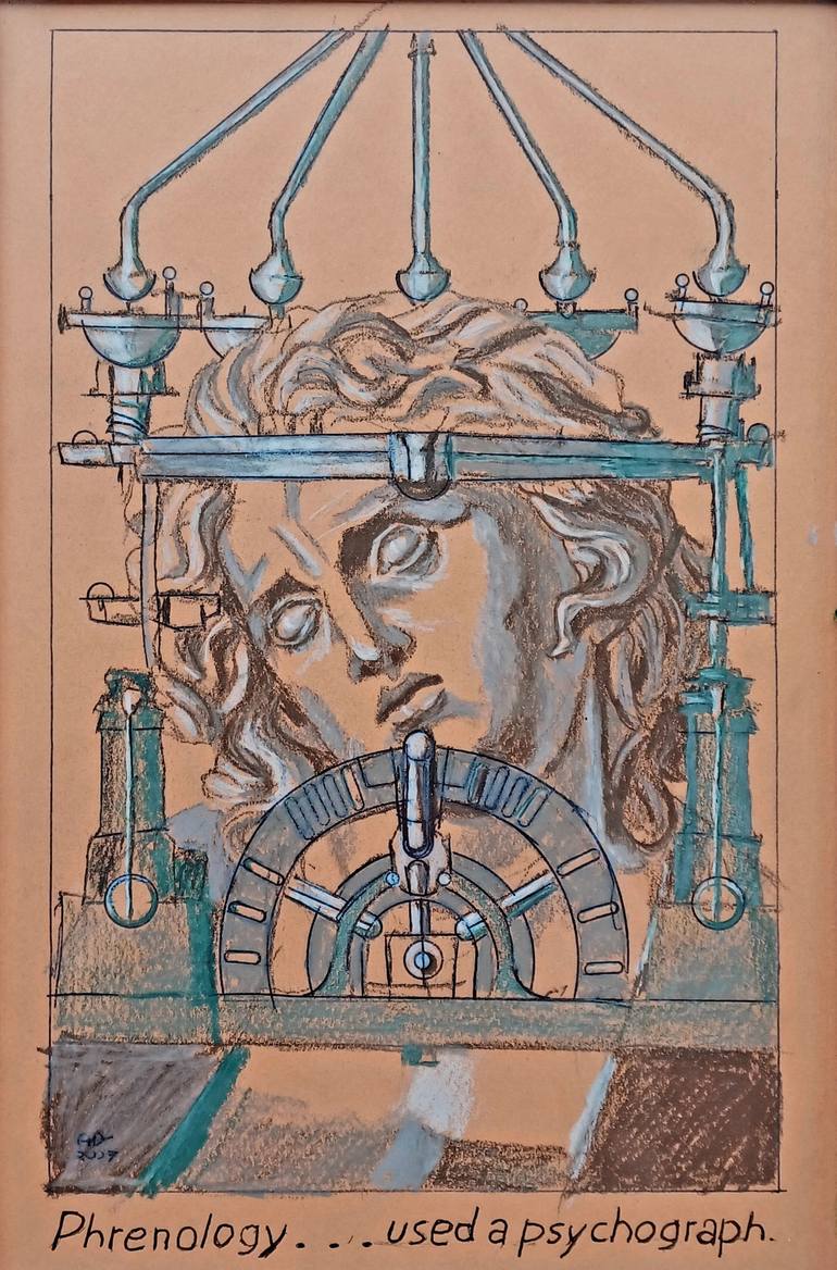 Print of Classicism Science/Technology Drawings by Frederick Hurd