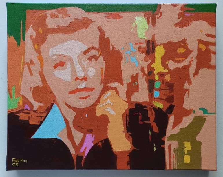 Original Contemporary Women Painting by Frederick Hurd