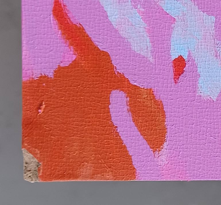 Original Abstract Cinema Painting by Frederick Hurd