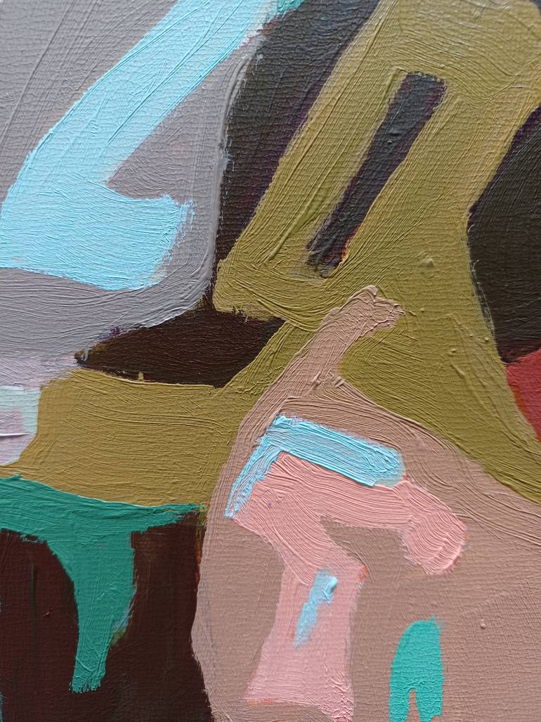 Original Pop Art Science/Technology Painting by Frederick Hurd