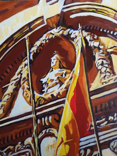 Original Conceptual Architecture Paintings by Frederick Hurd
