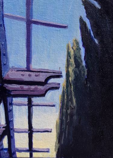 Original Conceptual Garden Paintings by Frederick Hurd