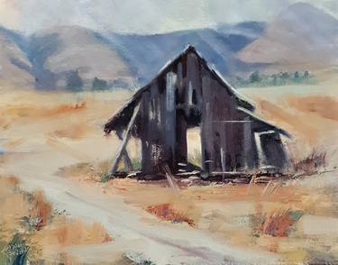 Original Impressionism Rural life Paintings by Frederick Hurd