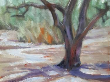 Original Impressionism Tree Paintings by Frederick Hurd