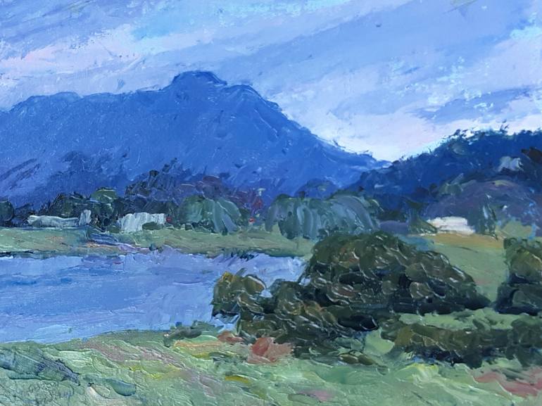 Print of Expressionism Landscape Paintings by Frederick Hurd