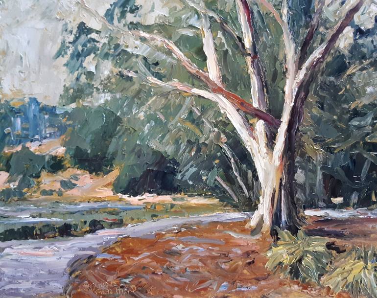 Print of Documentary Landscape Paintings by Frederick Hurd
